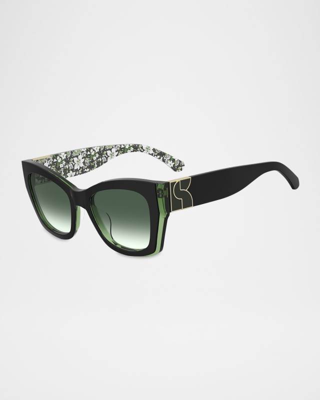 jayda acetate cat-eye sunglasses